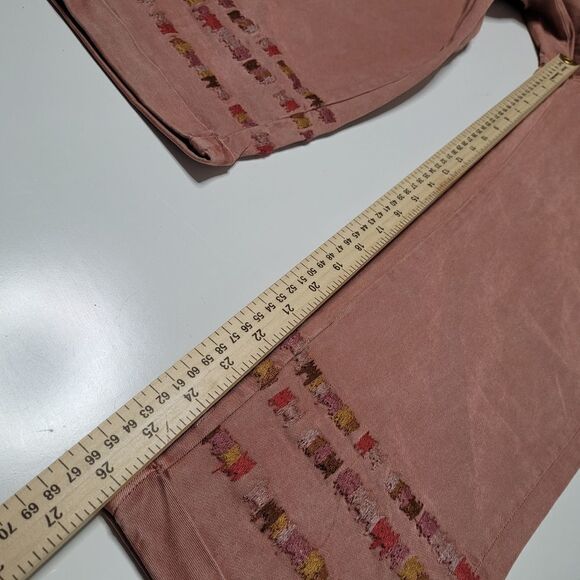 NEW XL DRIFTWOOD embroidered Terra Cotta stretch joggers pants EXTRA LARGE NWT - Picture 4 of 12